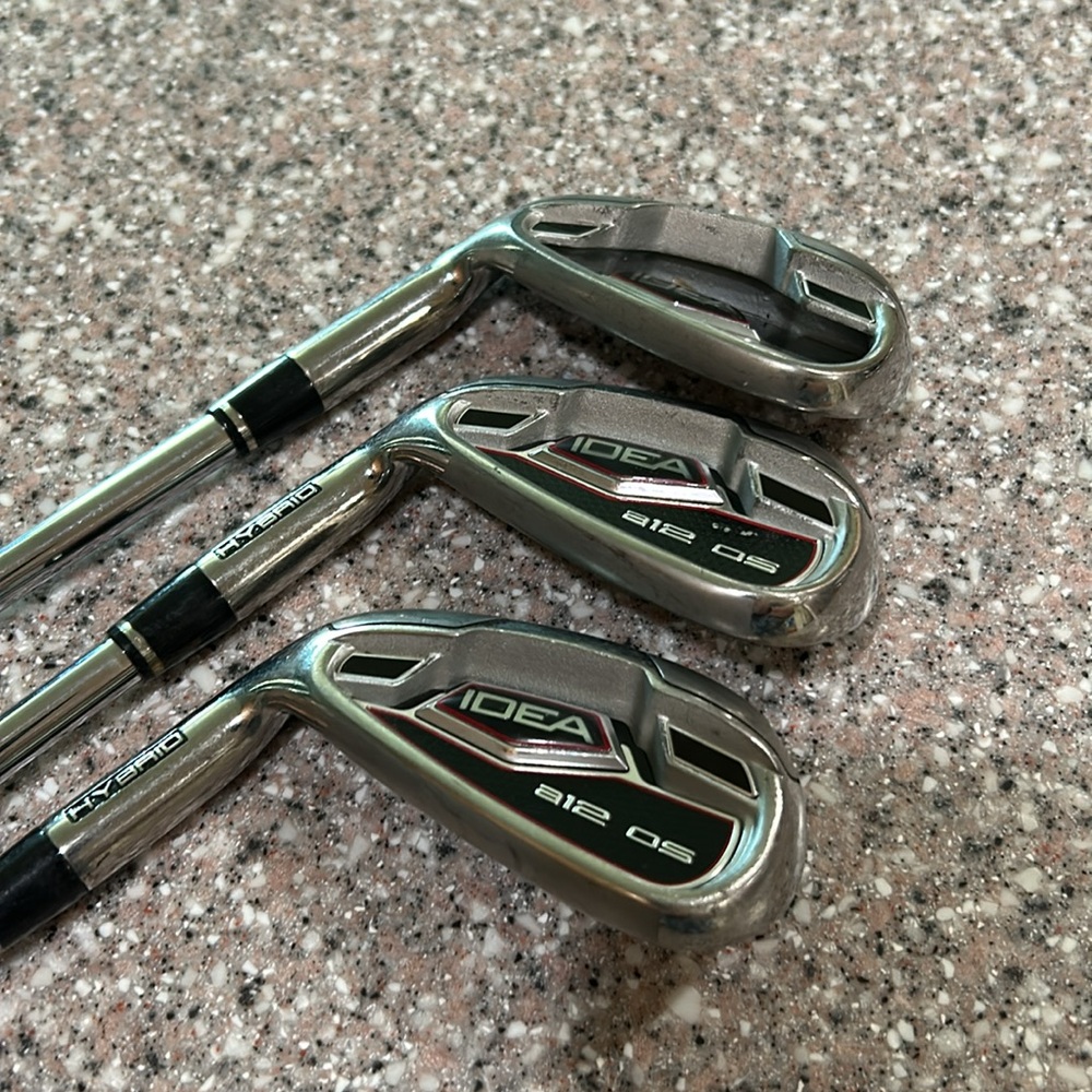 Adams Idea a12 Left Handed 7 Iron, 8 Iron & 9 Iron - Picture 3 of 10